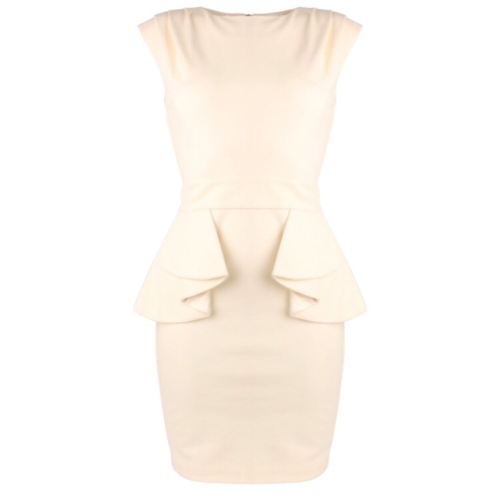 Ted Baker Peplum Dress Size 0 NWT